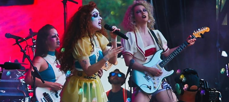 Chappell Roan performing