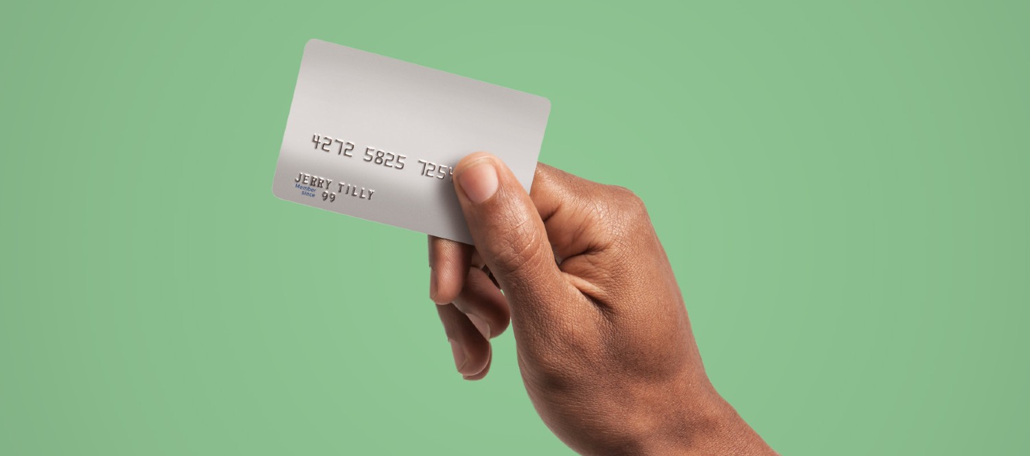 Image showing an unbranded credit card.