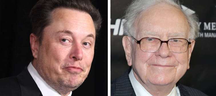 Elon Musk and Warren Buffett